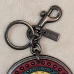 Coach Studded Rainbow Cloud Keychain/ Bag Charm Photo 3