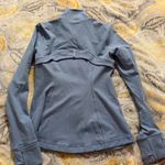 Lululemon  diamond pattern define jacket blue willow size 8 Photo 2