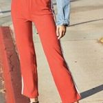 Brandy Melville Red & White Striped Pants Photo 0