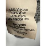 J.Crew ‎ Gray Arrow Embroidered 3/4 Sleeve Crew Neck Sweater Casual Top Photo 3