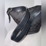 Coach  Vintage Y2K Black Signature Logo Bucket Soho Hobo Duffle Bag Satchel Purse Photo 10