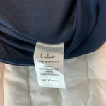 Lulus NWT  Thoughts of Hue Navy Blue Surplice Maxi Dress XS Photo 9