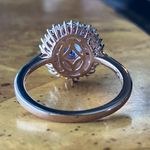 Natural Tanzanite Pink Sapphire Sterling Silver Ring Size 9 Purple Photo 4