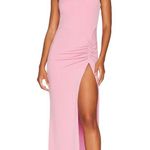Katie May  Raising The Bar Ruched Gown in Pinky Mauve Photo 0