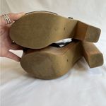 Maje  Black Suede Open Toe Platform Studded Block‎ High Heels Size 40 Whimsigoth Photo 7