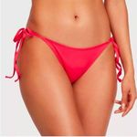Frederick's of Hollywood NWT Cheeky Bikini Tie Waist Swim Bottom Size 2X Fiery R Photo 0