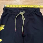 Pam & Gela  - Gym Sweatpant Black Yellow Size P Photo 5