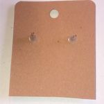 Festive Brown Christmas Tree Boho Earrings Photo 3