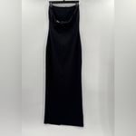 Solace London  Bysha Black Strapless Maxi Dress UK12/US8 Photo 9