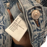 American Eagle AE Acid Wash Cropped Denim Jacket M Streetwear Y2K Retro 90s Grunge Photo 4