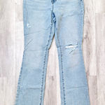 Style & Co Light Blue Distressed Boot Cut Curvy Jeans 4 Photo 0
