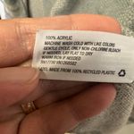 Merona Cream and Gray Cardigan Sweater Knit Long Sleeve Photo 5