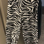 H&M Zebra Print  Jeans Photo 0