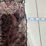 Hot Topic NWT Hot‎ Topic Cosmic Aura Skeleton Cowboy Mesh Top Medium Bell Sleeve Goth Punk Photo 12