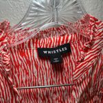 Whistles Red Rosalie Woodland Animal Dress women's 4 artsy domaine bold summer Photo 4