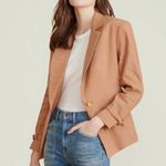 Veronica Beard Amadi Classic Dickey Blazer in Chai Size 2 Photo 4