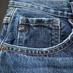 KanCan USA Kancan Jeans Womens Distressed High Rise Straight Leg Denim Pants Blue Dark Wash 7 /27 Photo 9