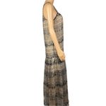Staring At Stars /URBAN OUTFITTERS brown & black chiffon maxi dress. Medium. EUC Photo 3