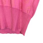 Puma Pink & Gold Sleeveless V-Neck Pullover Casual Knit Vest Women Sz M Photo 4