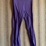 Lululemon  Athlete Leggings Pants Purple Women Size 4 Bottoms Fashion Photo 0