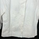 Coldwater Creek Women’s White All Over Stitch DTL Jacket 8 NWT Photo 3