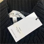 Apiece Apart cotton and cashmere merel funnel neck sweater in black NWT Photo 5