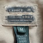 Ralph Lauren VTG Lauren M Khaki Safari Utility Vest 100% Cotton Hong Kong Photo 5
