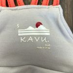 KAVU  grey and coral strappy tank top EUC Photo 12