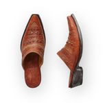 Old Gringo x Anthro π€ Stud Snip Toe Cowboy Boots Clogs π€ Mango Leather π€ 7.5M Photo 0