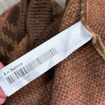 En Saison plaid knitted mini skirt Brown Size L Photo 4