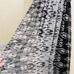 Joie  Silk Black and Gray Maxi Dress Abstract Print size S Photo 7