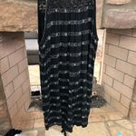 Old Navy  beautiful jumper-Large-hanging tassels-black great peice! Well kept Photo 1