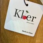 Kloer White Lace Lingerie Top Cap Sleeve Sheer NWT Size Medium Photo 4