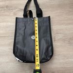 Lululemon  Reusable Shopping Tote Bag Black and White Photo 1