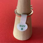 Bomb Party RBP2662 “The Jewel of Cairo” Black Onyx CZ on Rose Gold Sz 8 Ring NWT Photo 2