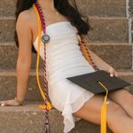 Dress Up White Graduation Dress Size XS Photo 2