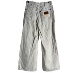 Wrangler  Worldwide 661 White Wide Leg High Rise Denim Jeans Size 26 Photo 8