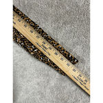 Nike  Striped/‎ Leopard Print Sleeves Long Sleeve Crop Women's Size S Photo 7