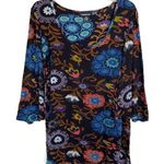 Fashion Fuse  Bell Sleeve Floral Tunic Size Small Photo 0