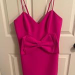 Hot Pink Mini Dress Size L Photo 0