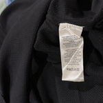 Free People NEW Toni Blouse Black Mesh Lace Trim Super Oversized Photo 8