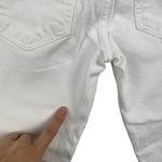 AMO White Twist Seam Midrise Sea Salt Ankle Skinny Jeans Size 26 Photo 12