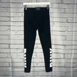 PINK - Victoria's Secret Victoria’s Secret Pink-Logo Black Leggings M Y2K Athleisure Sport Streetwear Y2K Photo 7