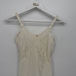 Bel Canto Vintage 60s Ivory Cream Slip Dress Lace Coquette Full Lingerie Size 34 Photo 1