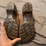 B.O.C. Brown Lace Leather Peggy Clogs Size 7.5 Photo 5