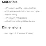 Freshly Picked Ebony Classic Zip Pouch Black Photo 13