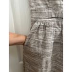 Banana Republic  Strapless Linen Cotton Blend Coastal Dress w Pockets Sz 0 EUC XS Photo 5