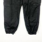 Nasty Gal Gal After Party Vintage At Ease Pants Small Black Cargo Joggers Y2K Photo 8
