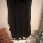 THREE BIRD NEST High Low Tunic Top Black Size L Photo 1