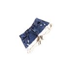 KanCan Dark Wash and Bleach Wash Denim Shorts Blue Size 30 Photo 2
